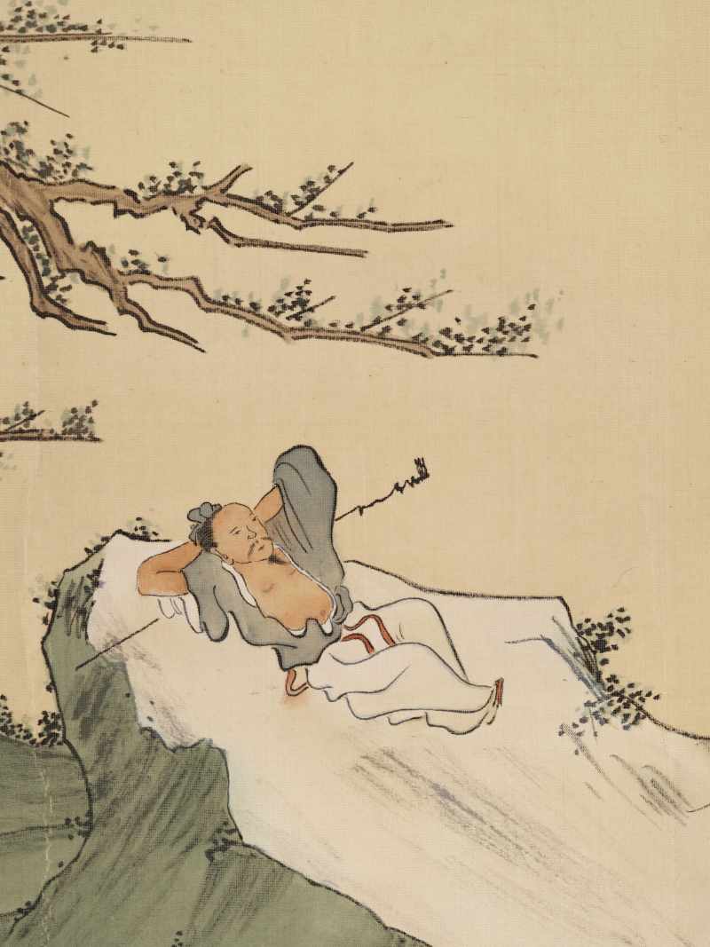 高贞白 柏荫闲逸 - 图6