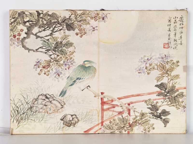 丁丑（1937年）、辛巳（1941年）、乙酉（1945年）、己卯（1939年）作 冯超然、祁崑、张辛稼等 师古造化册 - 图9