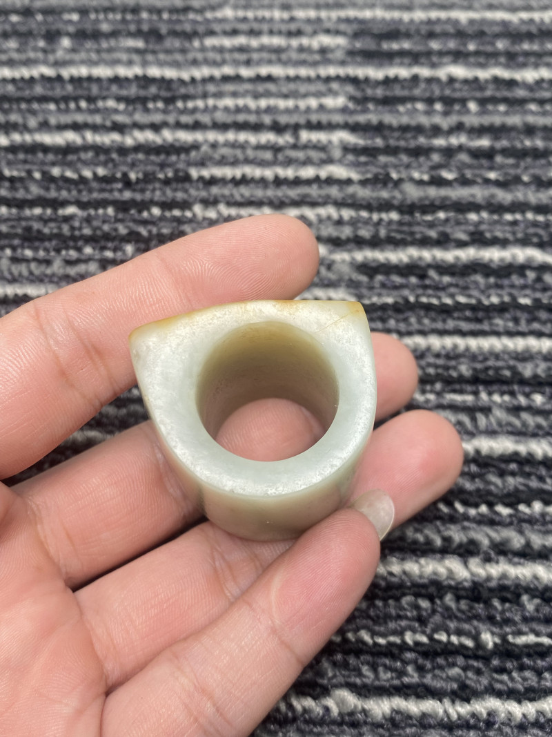 二十世纪 白玉扳指 - 图10
