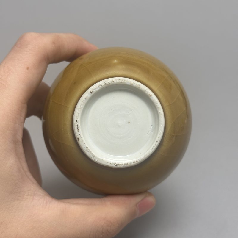 清康熙 青花酱釉葫芦瓶 - 图4
