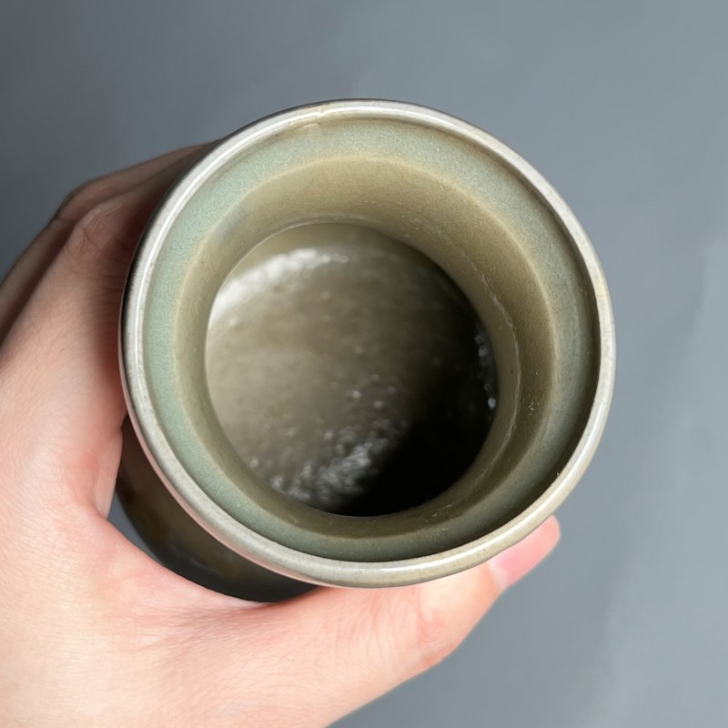 明代 青釉著瓶 - 图9
