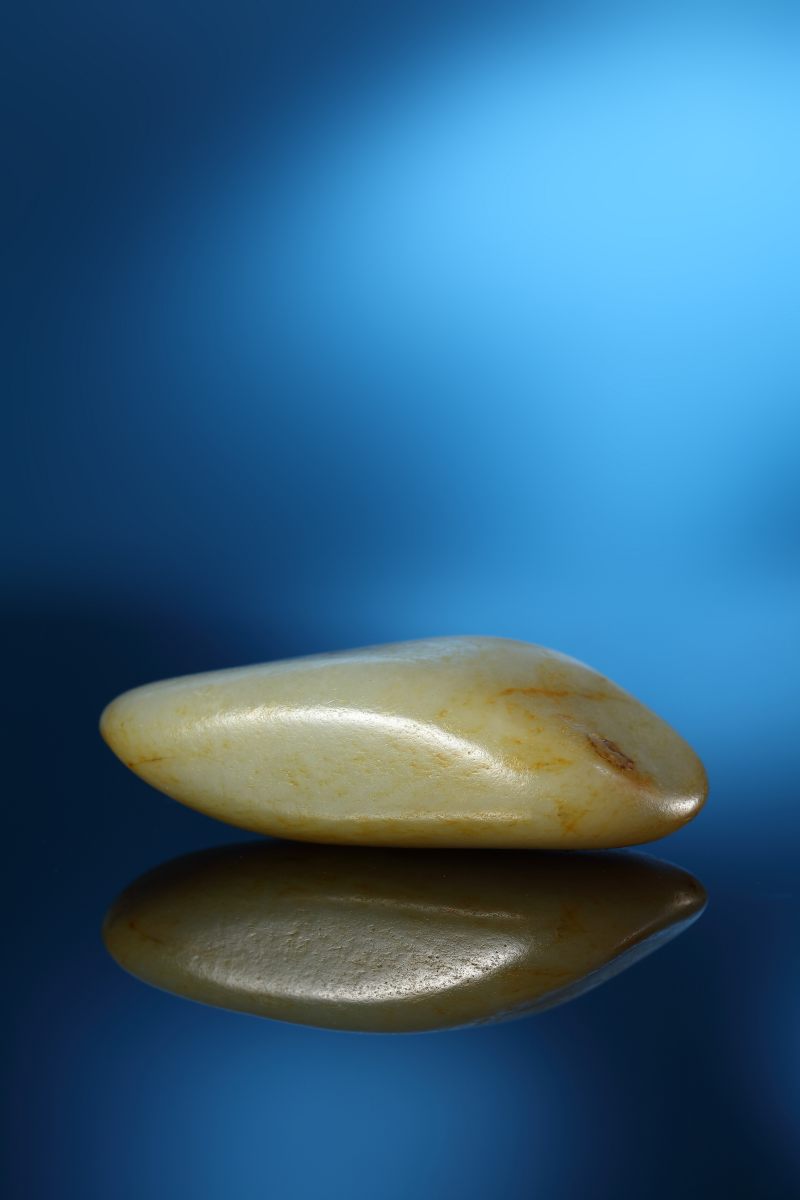 当代 和田玉洒金皮籽料原石 - 图5