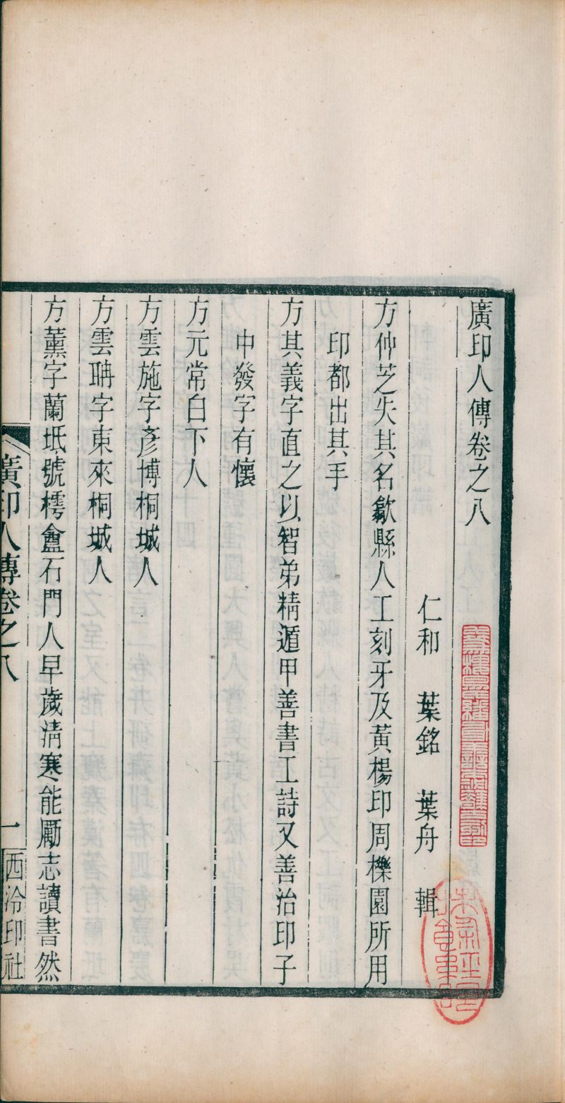 当代 《广印人传》一函四册 - 图5