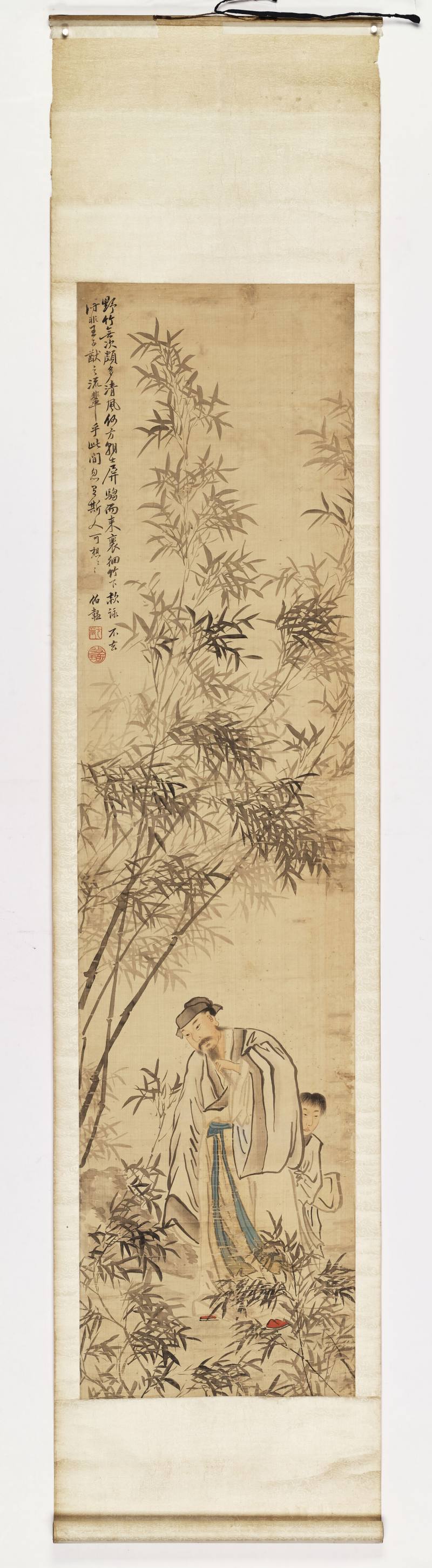 改琦 竹林高士 - 图2