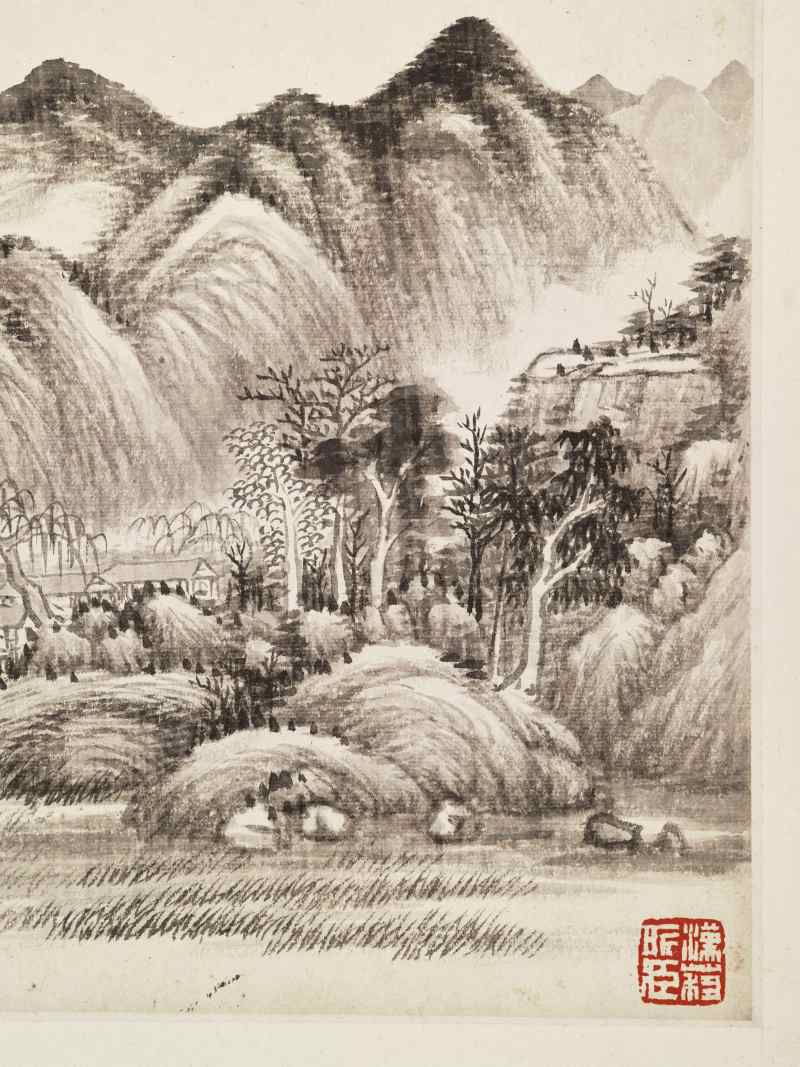 道光壬午（1822年）作 董棨 自出胸臆山水册 - 图13