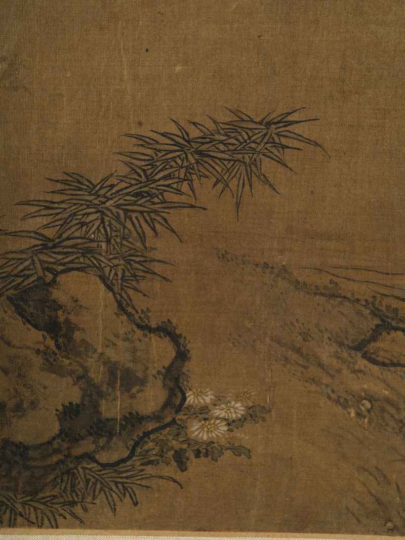 钱选（款） 松柏双鸦 - 图13