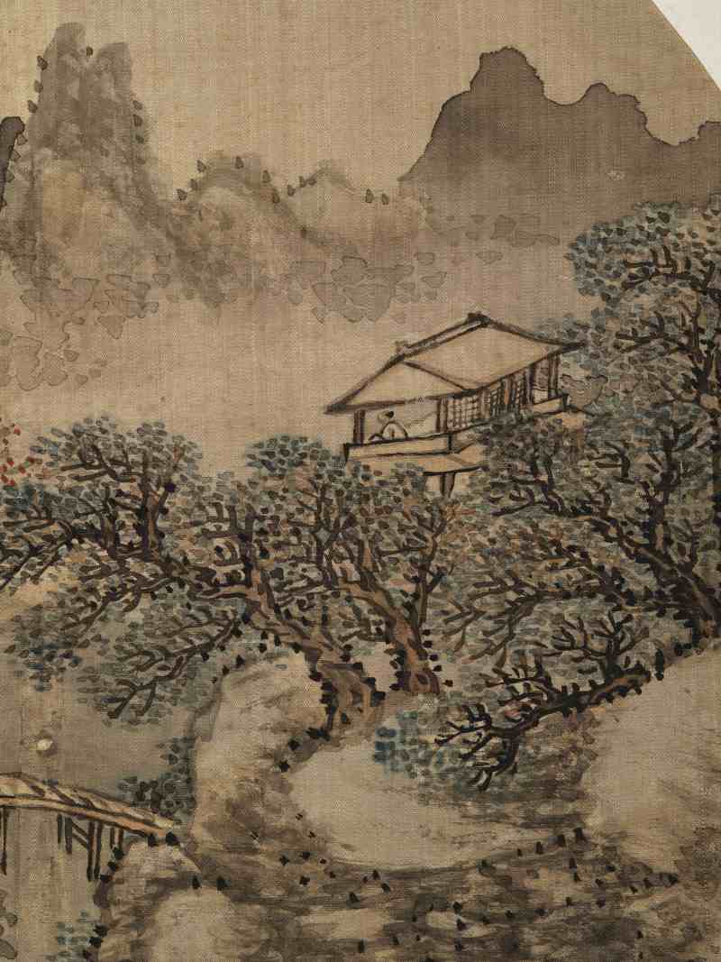 癸酉（1813年）作 汪圻（款）、姜壎、金雯 山水人物六帧 - 图31