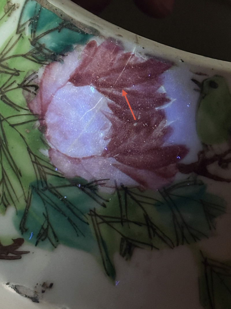 民国浅绛彩画花鸟茶壶 - 图10