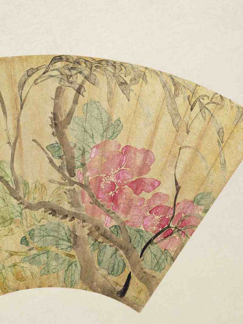 庚寅（1890年）、丙子（1876年）作 沙馥 人物花鸟五帧 - 图29