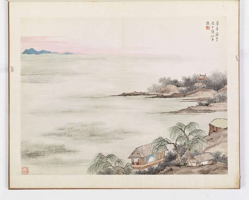 张深 山水人物册 - 图14