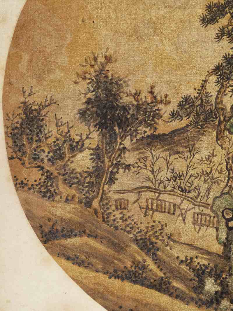 戊戌（1898年）作 任预 仿古山水册 - 图43