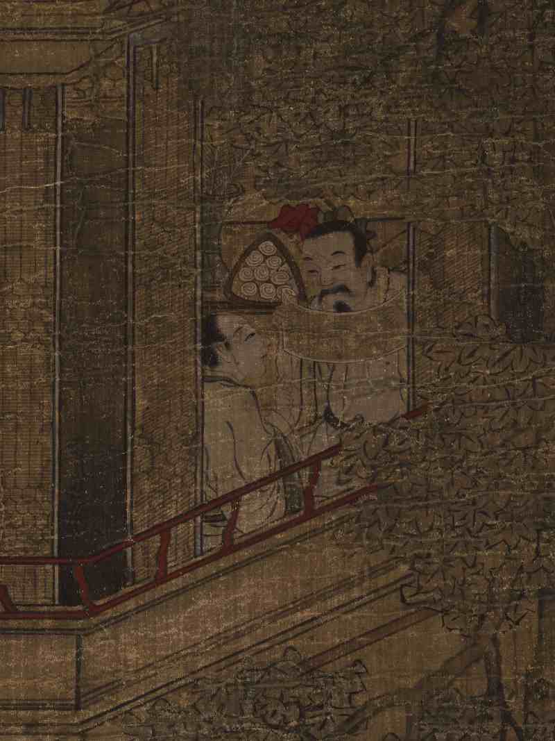 佚名 溪畔读书图 - 图11