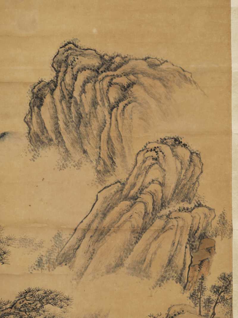 庚辰（1940年）作 袁培基 松溪话旧 - 图3