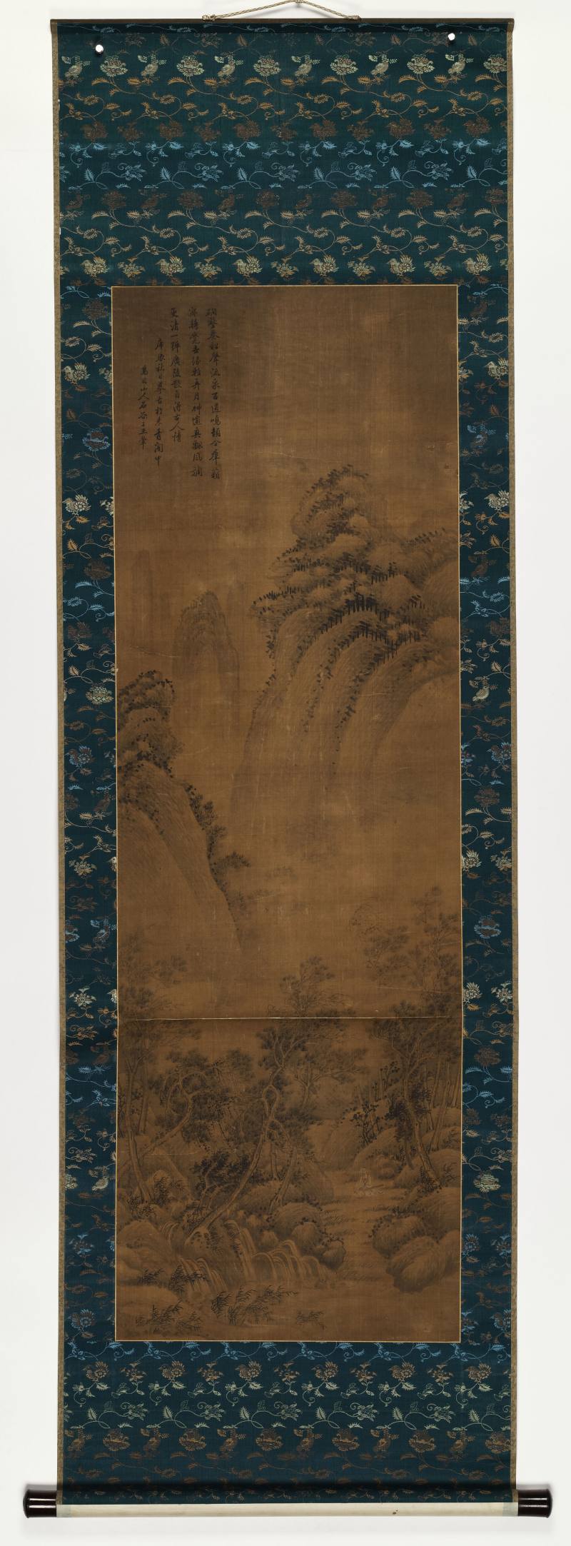 庚辰（1700年）作 王翚（款） 幽壑抚琴 - 图2
