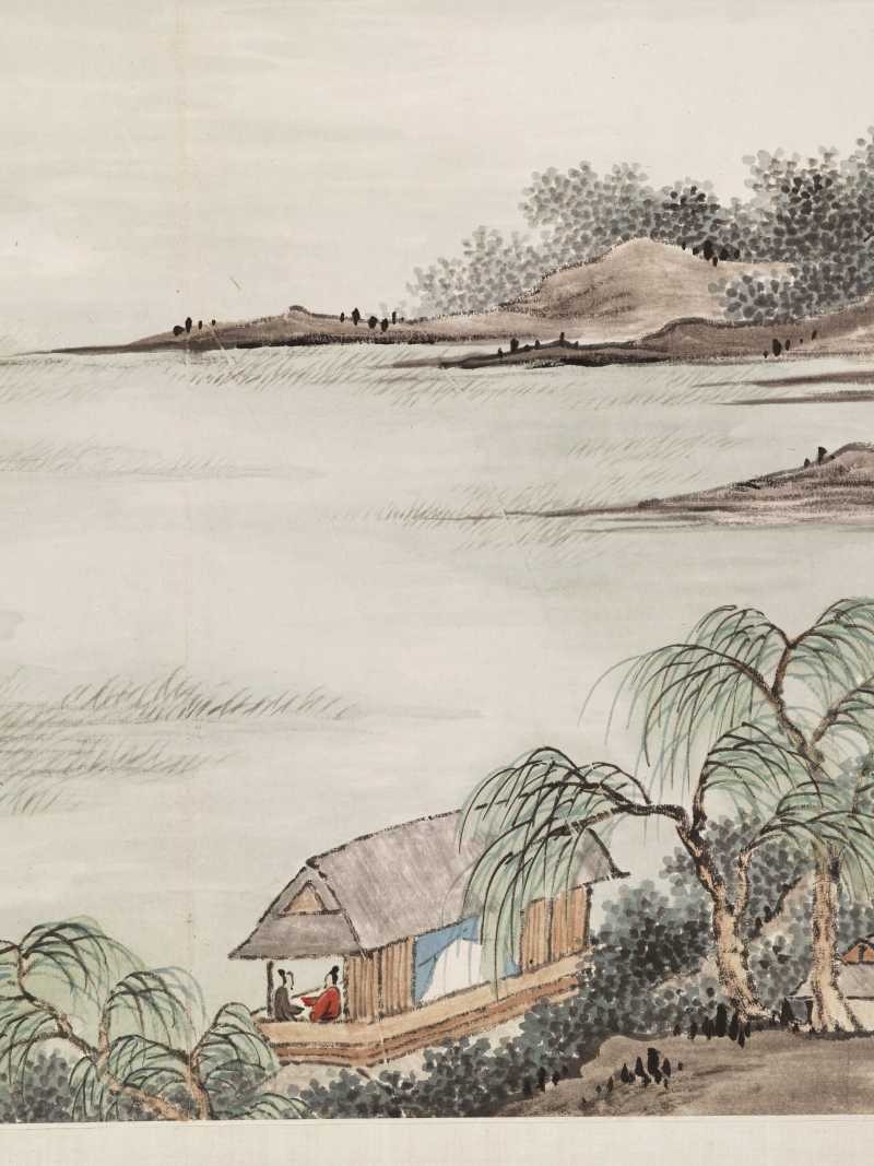 张深 山水人物册 - 图15