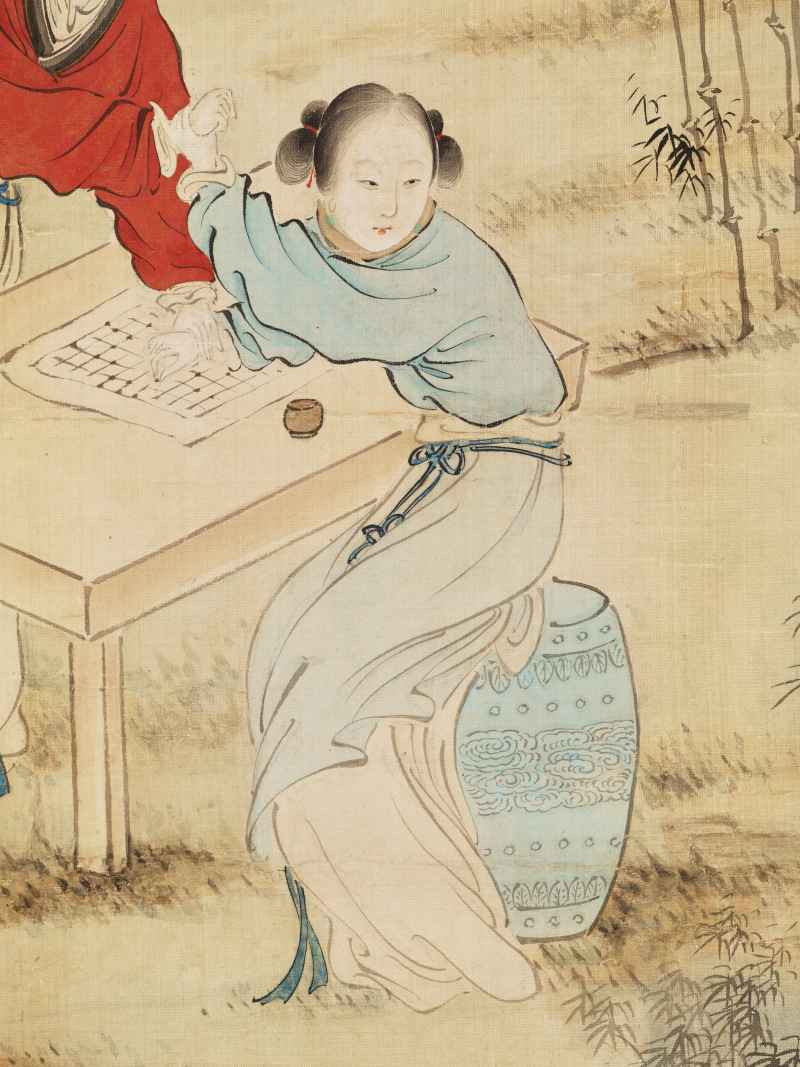 王云 竹园弈棋 - 图4