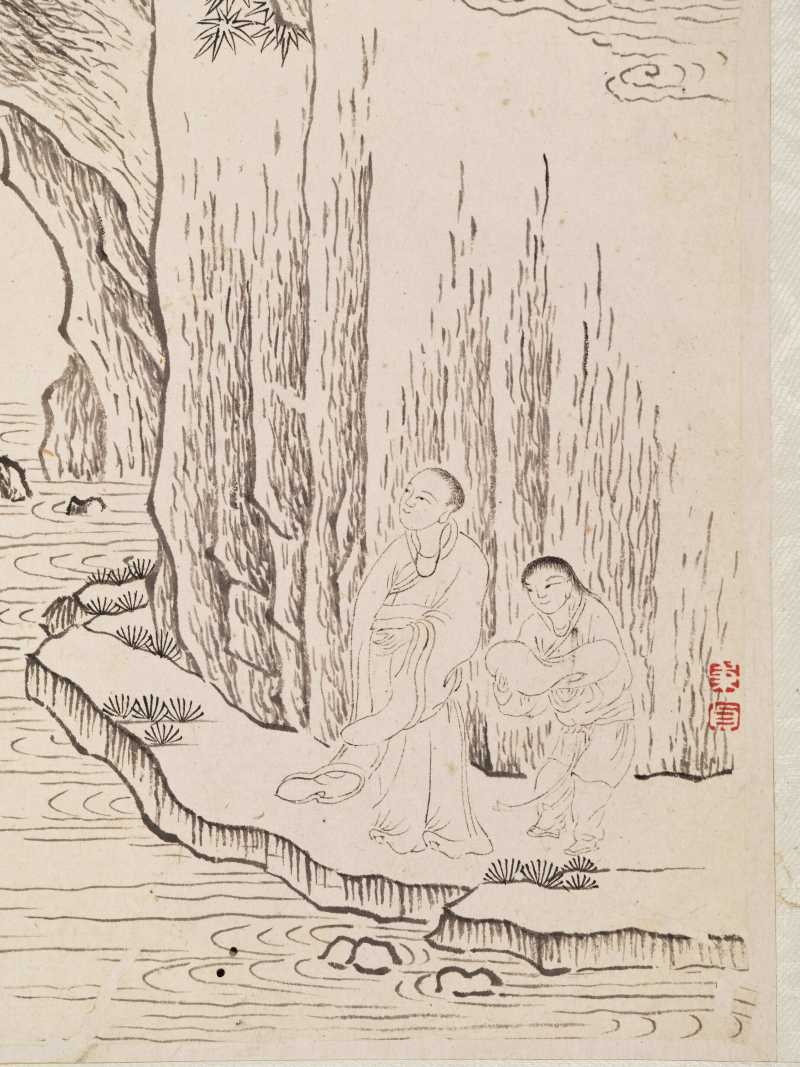 焦秉贞（款） 人物故事图册 - 图35