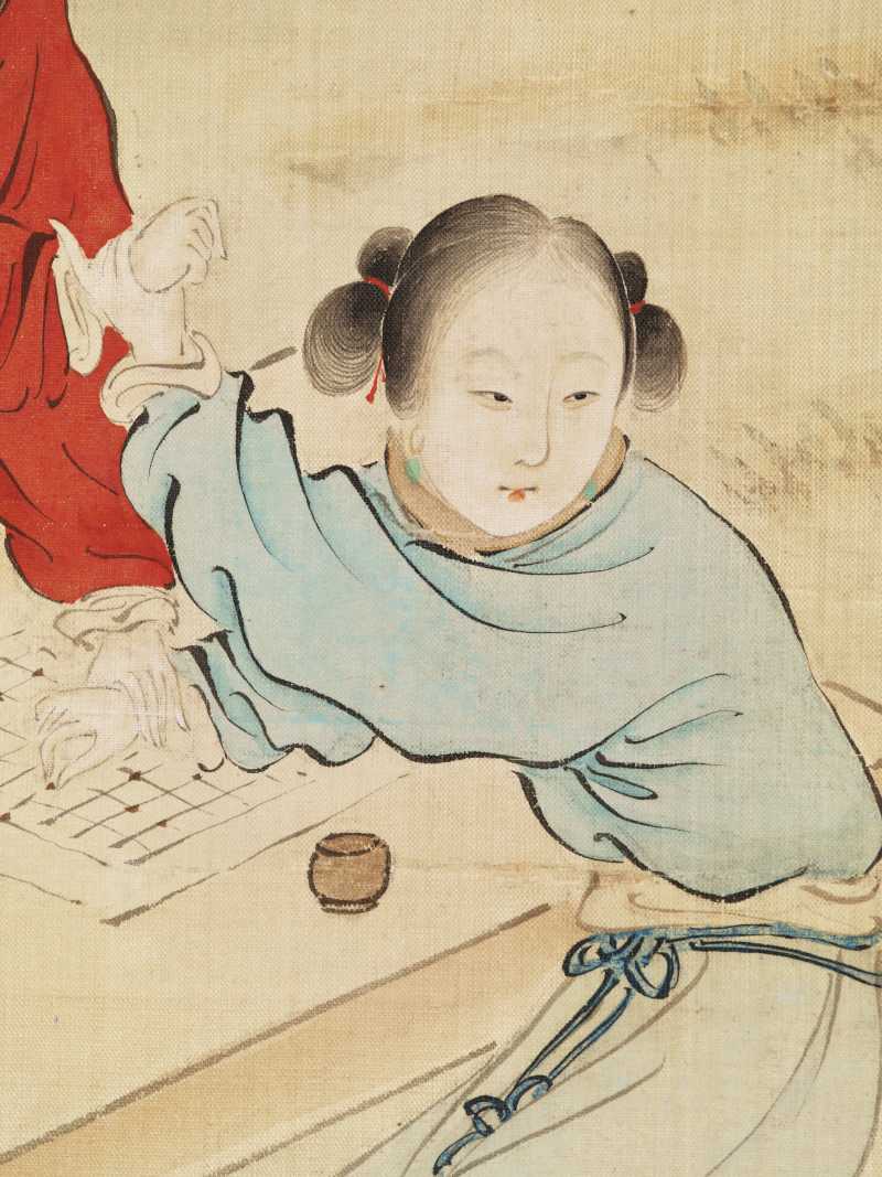 王云 竹园弈棋 - 图5