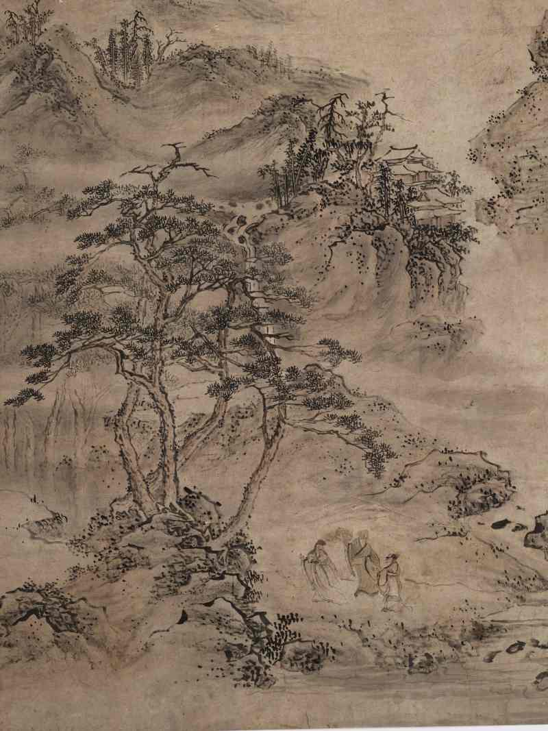 李孝 虎溪三笑 - 图5