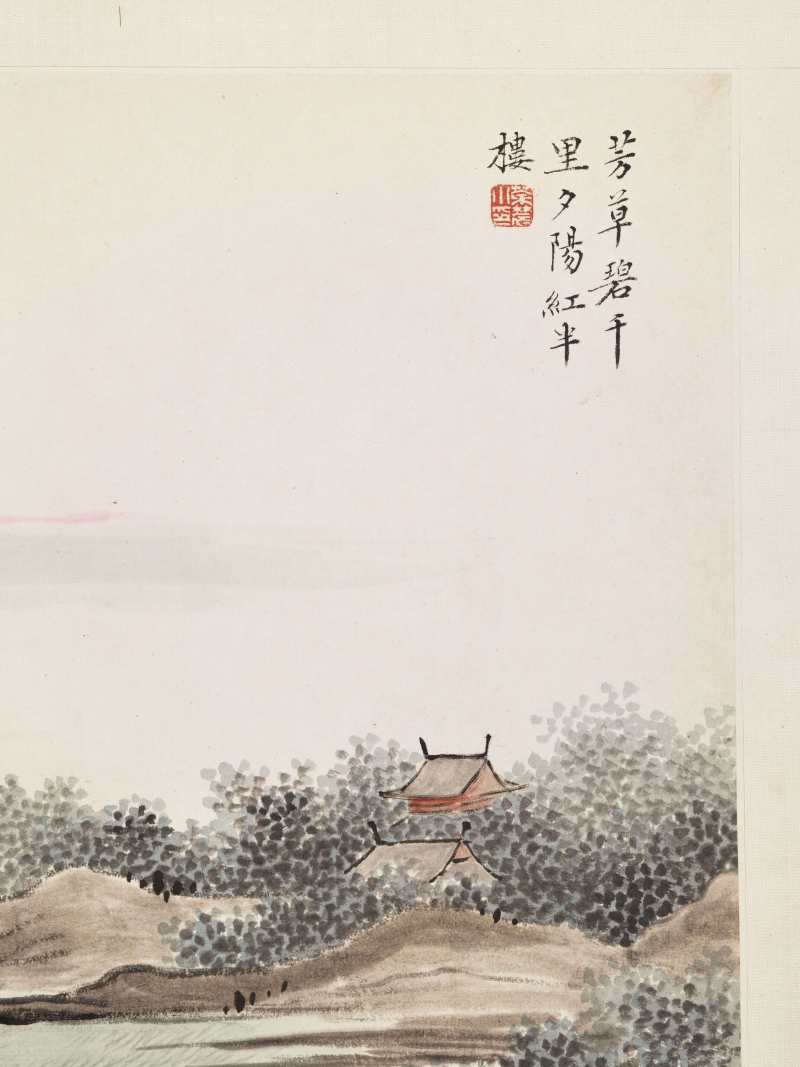 张深 山水人物册 - 图16