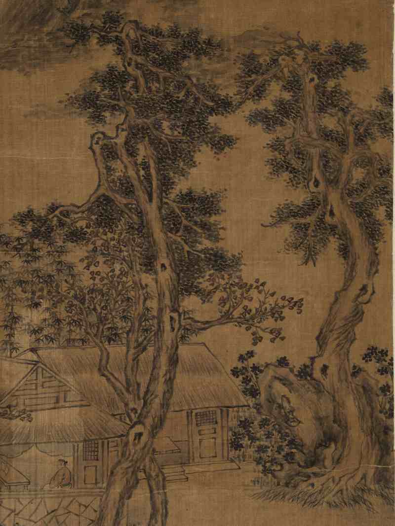 癸巳（1713年）作 唐岱（款） 秋林幽居 - 图7