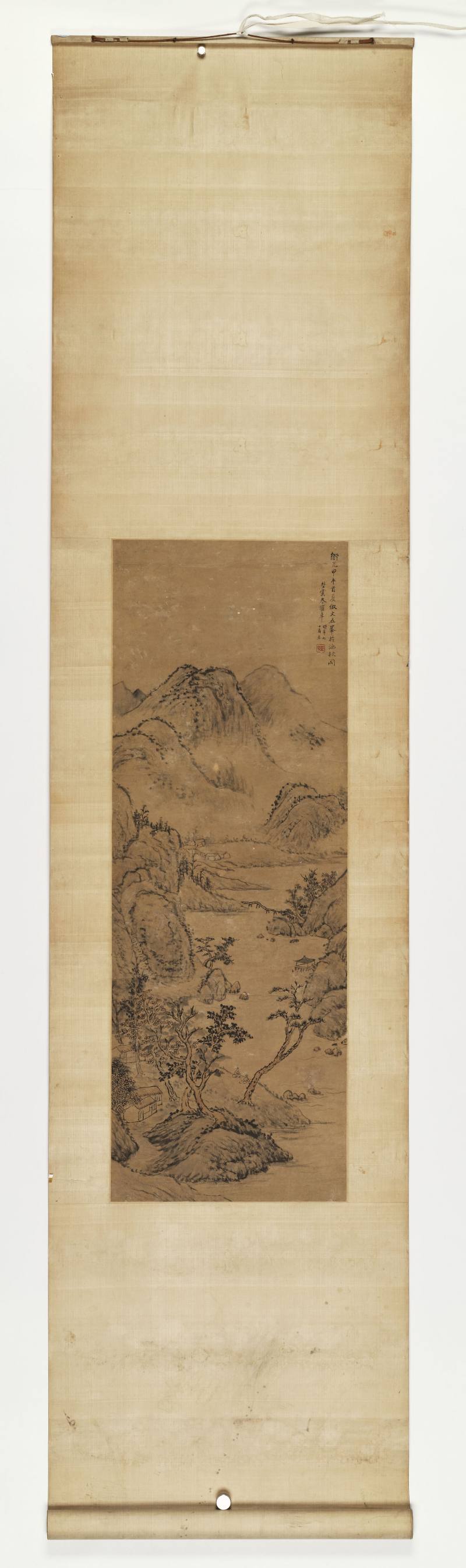 道光甲午（1834年）作 朱鹤年 松江对语 - 图2
