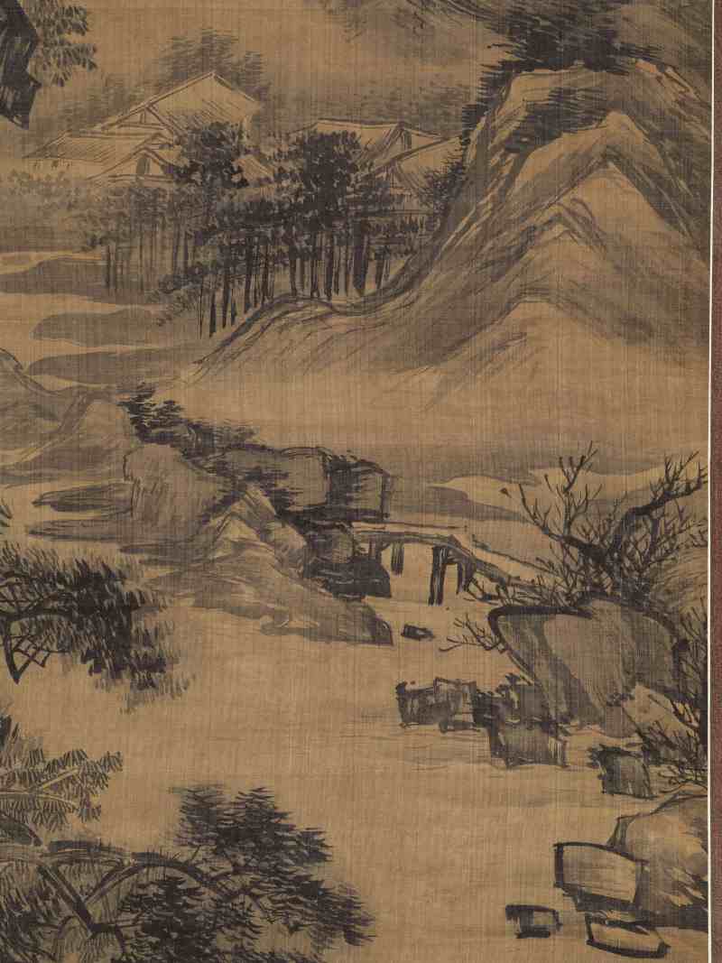 周臣（款） 溪山独钓 - 图6