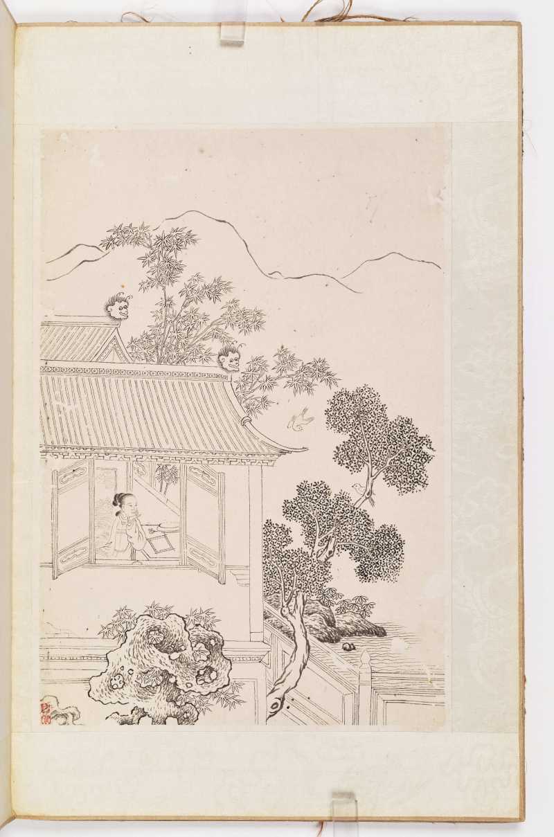 焦秉贞（款） 人物故事图册 - 图37