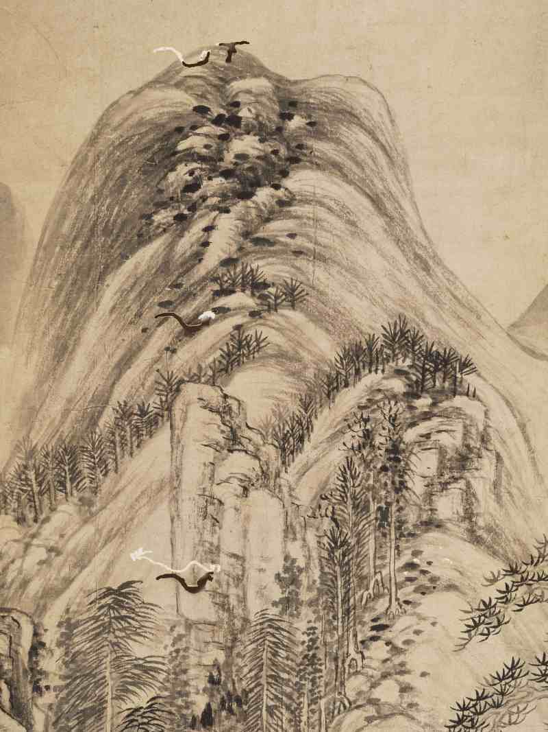 雍正二年（1724年）作 黄鼎 仿董源山水 - 图9