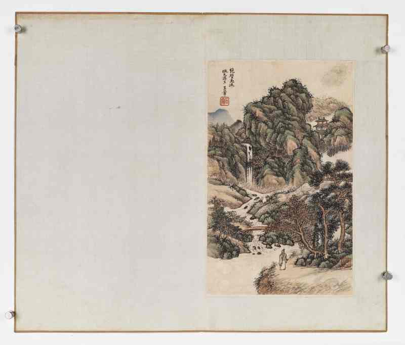 庚寅（1710年）作 王翚（款） 山水册 - 图6