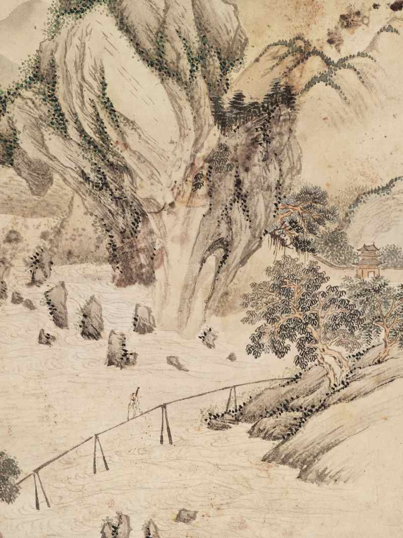 黄向坚（款） 云川十二景 - 图38