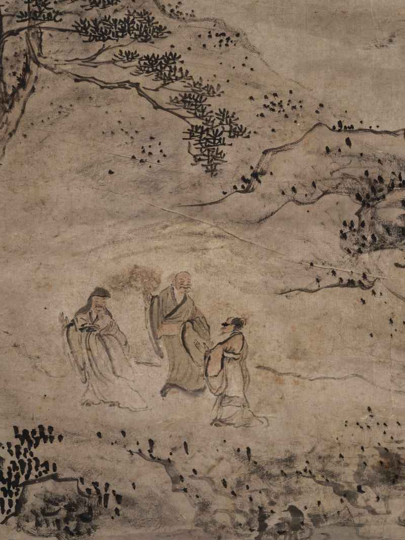 李孝 虎溪三笑 - 图8