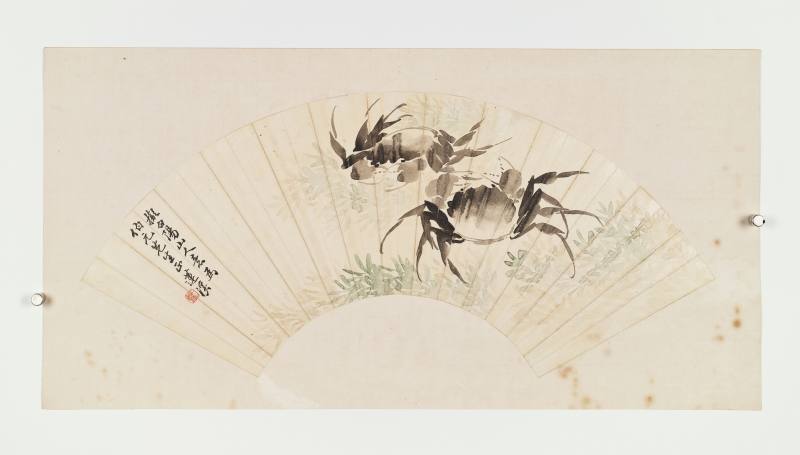 辛巳（1881年）作 莲溪 花卉三帧 - 图2