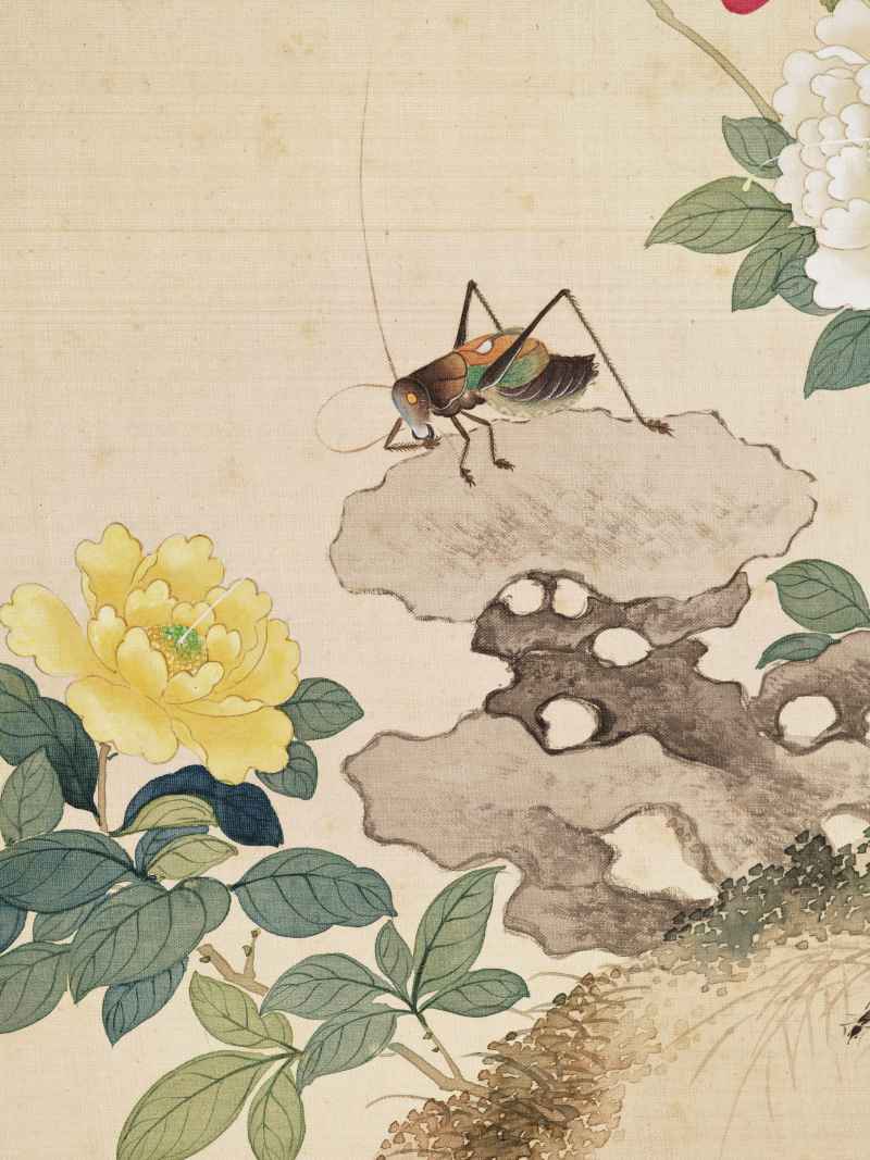 丁酉（1897年）作 梁德润、孙毓汶 花卉草虫册 - 图33