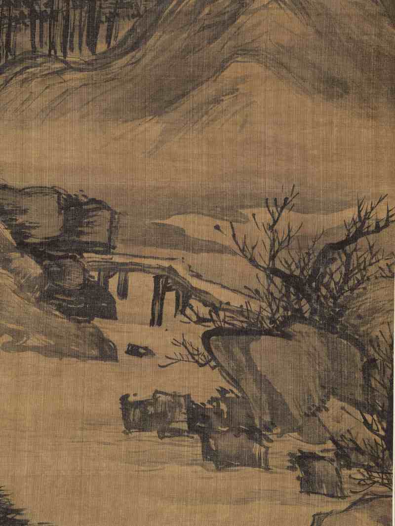 周臣（款） 溪山独钓 - 图8