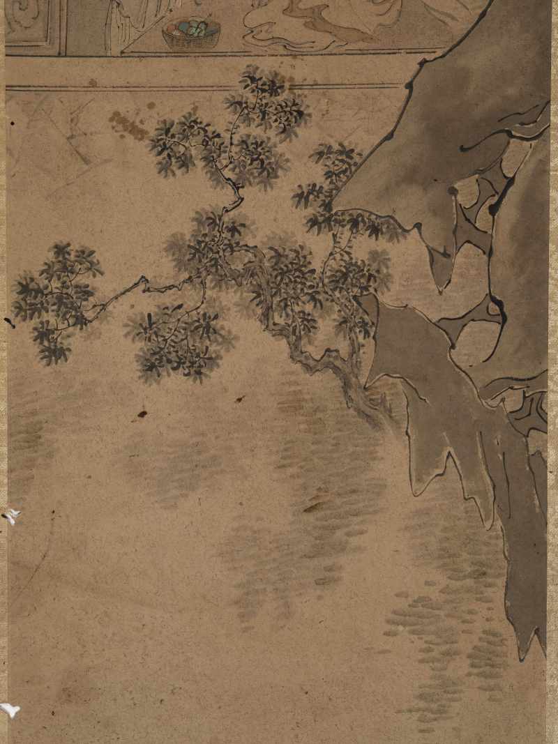 乙亥（1815年秋） 王崧 仕女四屏 - 图24