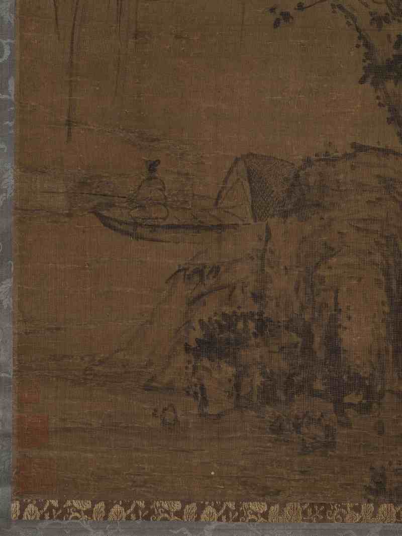 査士标（款） 林亭野趣 - 图5