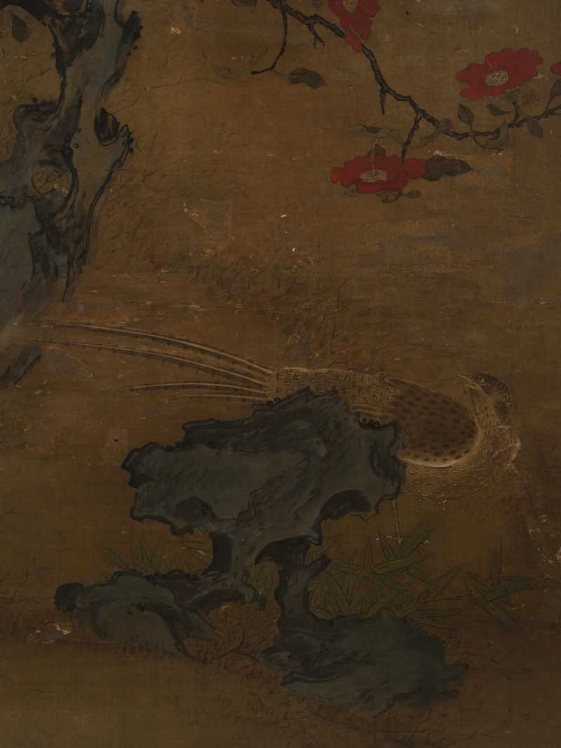 佚名 花鸟四屏 - 图32