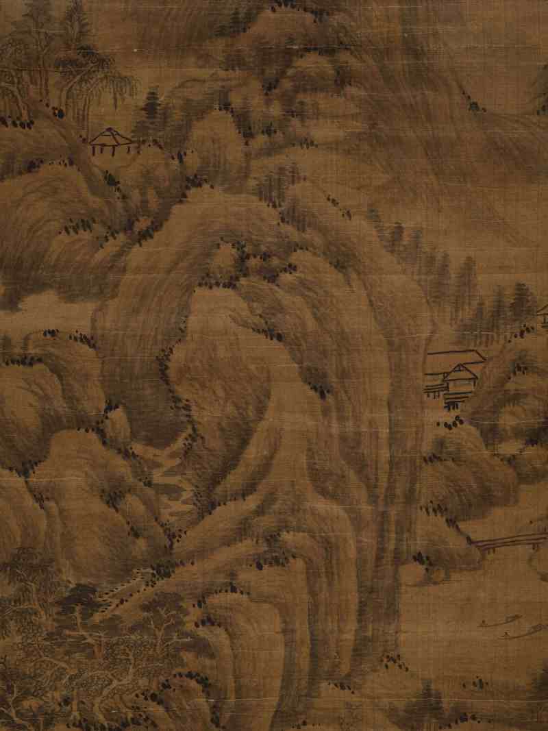 文永丰（款） 秋山渔归 - 图4