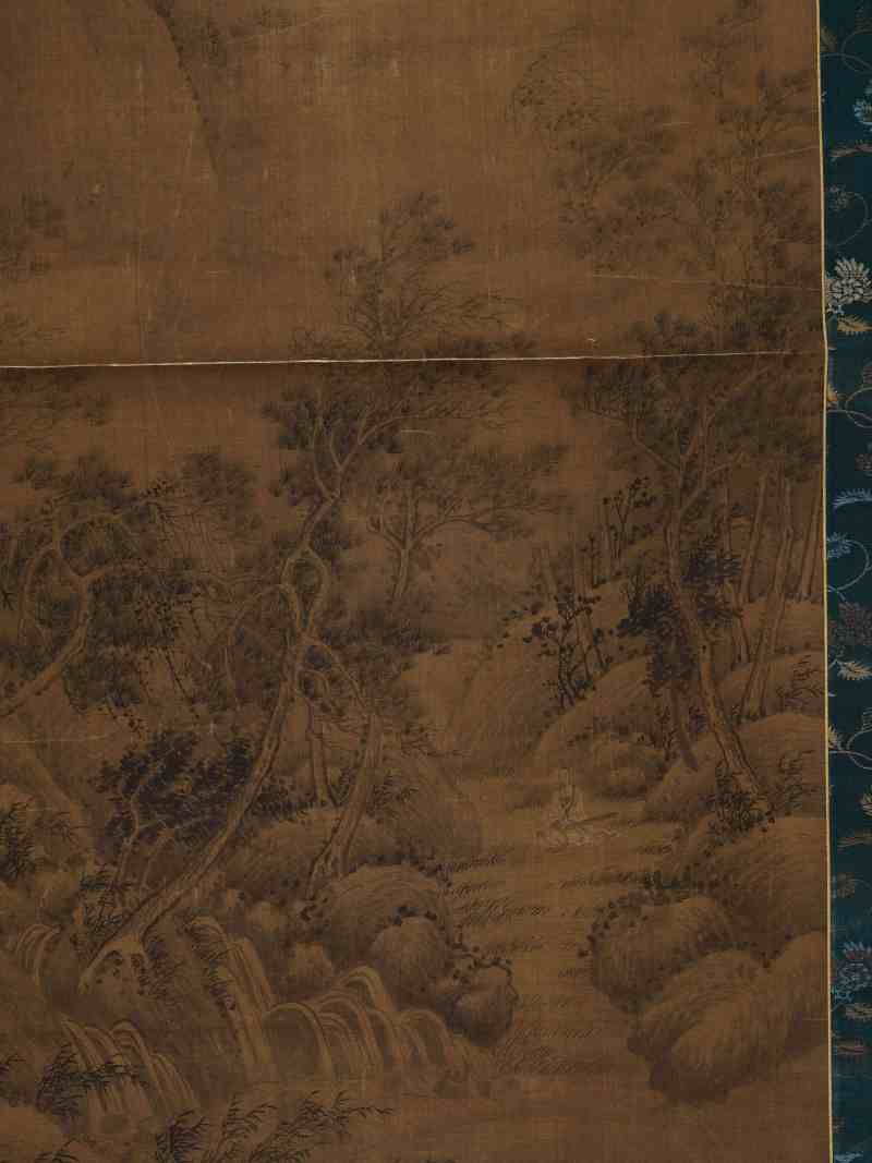 庚辰（1700年）作 王翚（款） 幽壑抚琴 - 图7