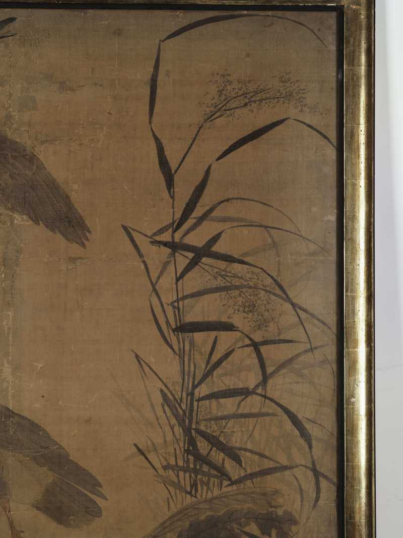 佚名 荷塘芦雁 - 图12