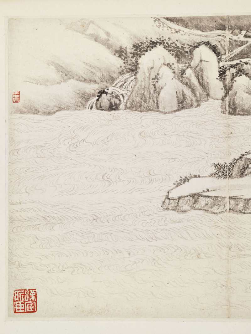 道光壬午（1822年）作 董棨 自出胸臆山水册 - 图24