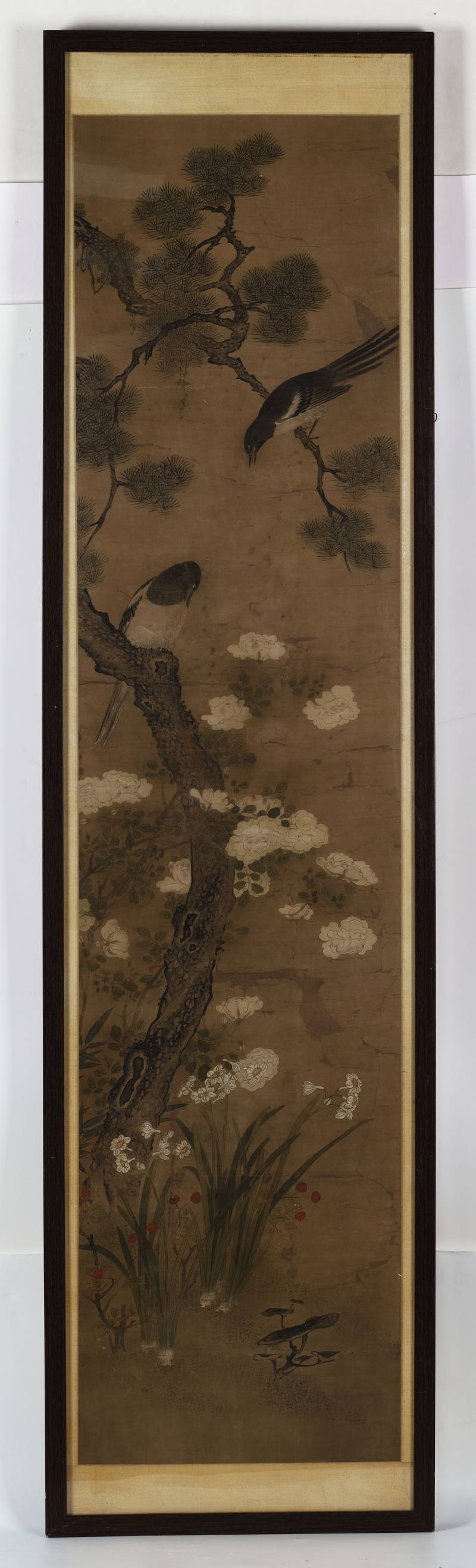 佚名 花鸟四屏 - 图2