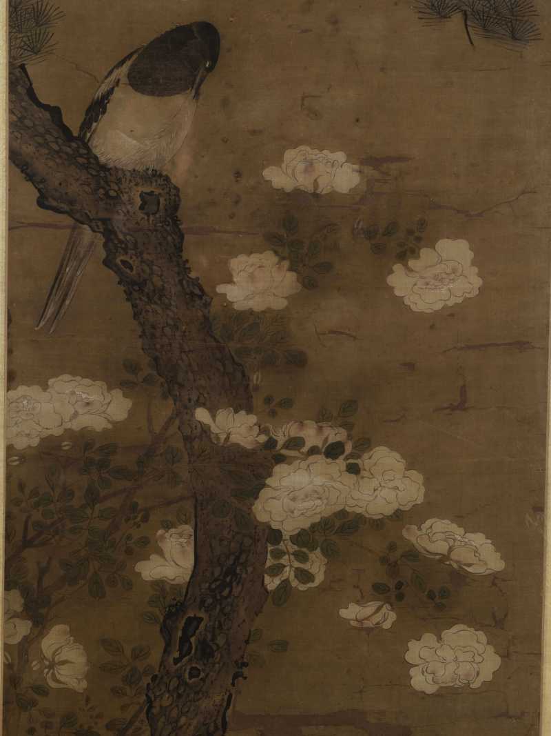 佚名 花鸟四屏 - 图3