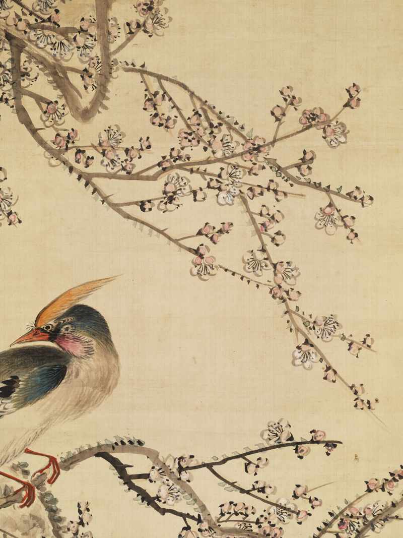 癸巳（1893年）作 姜筠 长寿繁华 - 图5