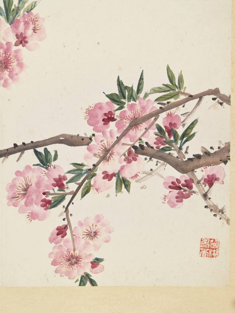 癸丑（1913年）、己卯（1879年）作 王礼、张熊、丁宝书 花鸟三帧 - 图4