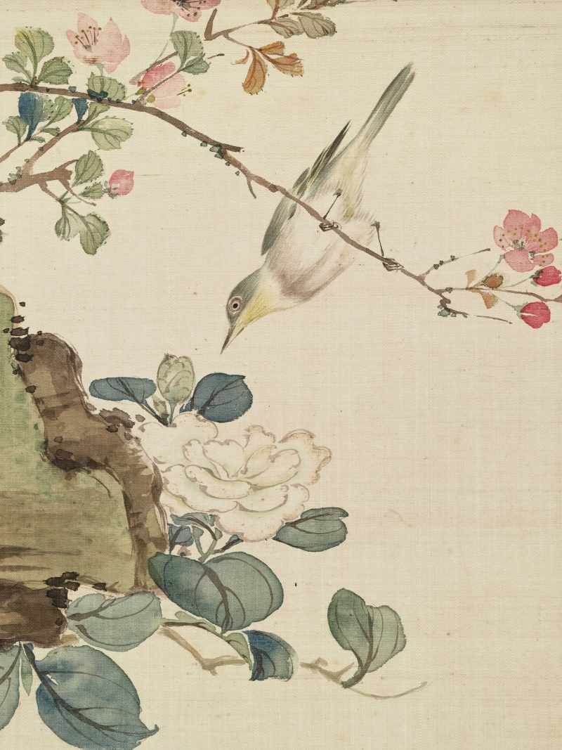道光甲午（1834年）作 翁雒 花鸟写生册 - 图7