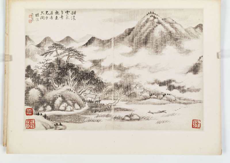 道光壬午（1822年）作 董棨 自出胸臆山水册 - 图28