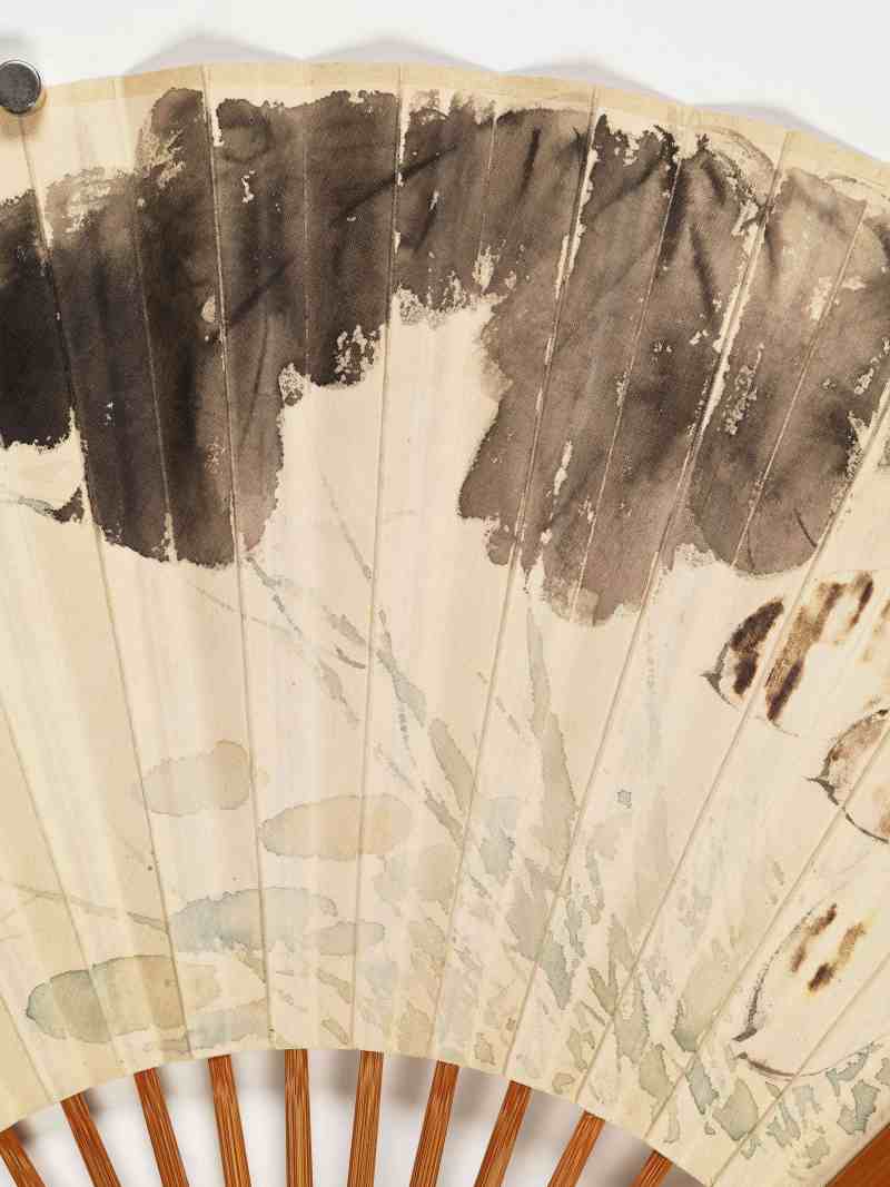 丁丑（1937年）作 王雪涛、溥伒 荷花游鱼·行书节录《洛神赋》 - 图4