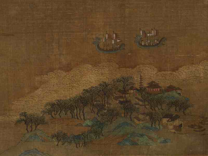 胡廷晖（款） 养拙轩八景图卷 - 图45